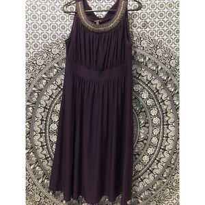 Purple formal dress NWOT